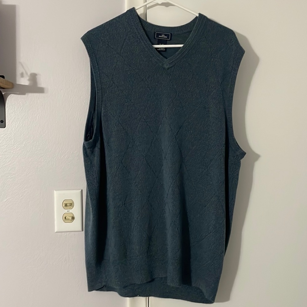 Dockers Men’s Navy Blue Sweater Vest Size XL